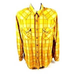 Lucky Brand Mens XL Long Sleeve Snap Front